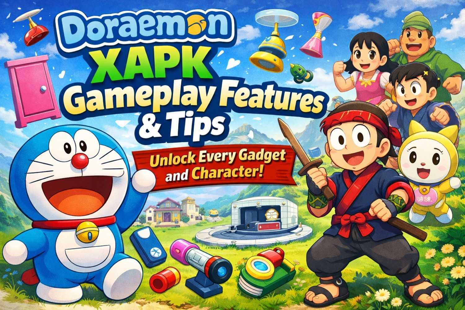 Doraemnxapk Gameplay Features